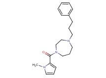 1-[(1-methyl-1H-pyrrol-2-yl)carbonyl]-4-(3-phenylpropyl)-1,4-diazepane