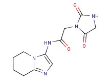 2-(2,5-dioxoimidazolidin-1-yl)-N-(5,6,7,8-tetrahydroimidazo[1,2-a]pyridin-3-yl)acetamide