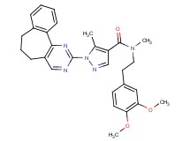 1-(6,7-dihydro-5H-benzo[6,7]cyclohepta[1,2-d]pyrimidin-2-yl)-N-[2-(3,4-dimethoxyphenyl)ethyl]-N,5-dimethyl-1H-pyrazole-4-carboxamide