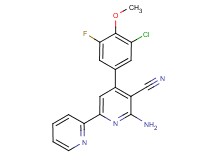 6-amino-4-(3-chloro-5-fluoro-4-methoxyphenyl)-2,2'-bipyridine-5-carbonitrile