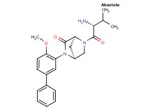 (1S,4S)-2-(4-methoxy-3-biphenylyl)-5-D-valyl-2,5-diazabicyclo[2.2.1]heptan-3-one hydrochloride