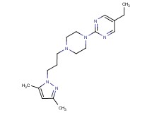 2-{4-[3-(3,5-dimethyl-1H-pyrazol-1-yl)propyl]piperazin-1-yl}-5-ethylpyrimidine
