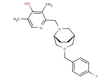 2-{[rel-(1S,5R)-3-(4-fluorobenzyl)-3,6-diazabicyclo[3.2.2]non-6-yl]methyl}-3,5-dimethyl-4-pyridinol