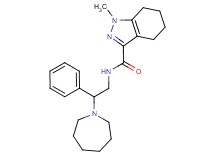 N-(2-azepan-1-yl-2-phenylethyl)-1-methyl-4,5,6,7-tetrahydro-1H-indazole-3-carboxamide
