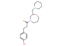 4-{3-oxo-3-[2-(piperidin-1-ylmethyl)-1,4-oxazepan-4-yl]propyl}phenol
