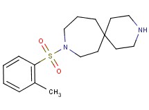 9-[(2-methylphenyl)sulfonyl]-3,9-diazaspiro[5.6]dodecane