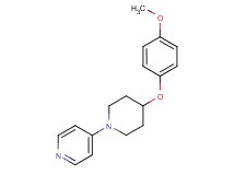 4-[4-(4-methoxyphenoxy)-1-piperidinyl]pyridine