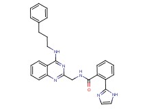 2-(1H-imidazol-2-yl)-N-({4-[(3-phenylpropyl)amino]-2-quinazolinyl}methyl)benzamide