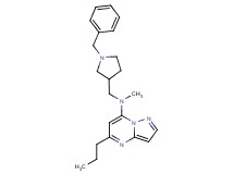 N-[(1-benzylpyrrolidin-3-yl)methyl]-N-methyl-5-propylpyrazolo[1,5-a]pyrimidin-7-amine