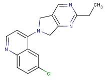 6-chloro-4-(2-ethyl-5,7-dihydro-6H-pyrrolo[3,4-d]pyrimidin-6-yl)quinoline