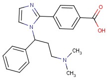 4-{1-[3-(dimethylamino)-1-phenylpropyl]-1H-imidazol-2-yl}benzoic acid