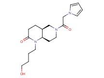 (4aS*,8aR*)-1-(4-hydroxybutyl)-6-(1H-pyrrol-1-ylacetyl)octahydro-1,6-naphthyridin-2(1H)-one