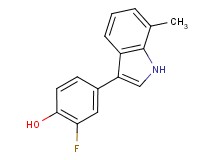 2-fluoro-4-(7-methyl-1H-indol-3-yl)phenol