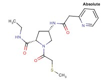 (4S)-N-ethyl-1-[(methylthio)acetyl]-4-[(pyridin-2-ylacetyl)amino]-L-prolinamide