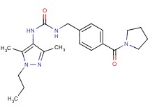 N-(3,5-dimethyl-1-propyl-1H-pyrazol-4-yl)-N'-[4-(pyrrolidin-1-ylcarbonyl)benzyl]urea
