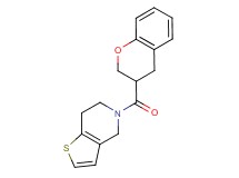 5-(3,4-dihydro-2H-chromen-3-ylcarbonyl)-4,5,6,7-tetrahydrothieno[3,2-c]pyridine