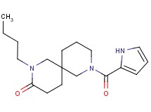 2-butyl-8-(1H-pyrrol-2-ylcarbonyl)-2,8-diazaspiro[5.5]undecan-3-one