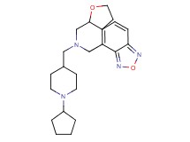 (2,1,3-benzoxadiazol-4-ylmethyl)[(1-cyclopentyl-4-piperidinyl)methyl](tetrahydro-2-furanylmethyl)amine