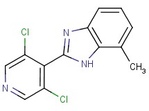 2-(3,5-dichloropyridin-4-yl)-7-methyl-1H-benzimidazole