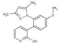 3-[2-(3,5-dimethyl-1H-pyrazol-1-yl)-4-methoxyphenyl]pyridin-2-ol