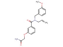 N-allyl-3-(2-amino-2-oxoethoxy)-N-(3-methoxybenzyl)benzamide