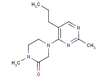 1-methyl-4-(2-methyl-5-propylpyrimidin-4-yl)piperazin-2-one