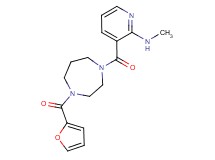 3-{[4-(2-furoyl)-1,4-diazepan-1-yl]carbonyl}-N-methyl-2-pyridinamine trifluoroacetate