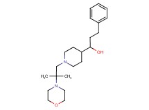 1-[1-(2-methyl-2-morpholin-4-ylpropyl)piperidin-4-yl]-3-phenylpropan-1-ol