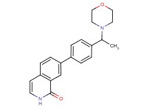 7-[4-(1-morpholin-4-ylethyl)phenyl]isoquinolin-1(2H)-one