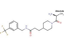 3-(1-L-alanylpiperidin-4-yl)-N-[3-(trifluoromethyl)benzyl]propanamide
