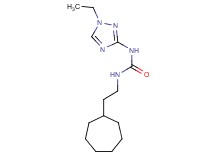 N-(2-cycloheptylethyl)-N'-(1-ethyl-1H-1,2,4-triazol-3-yl)urea