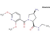 (2S,4S)-4-amino-1-[(2,6-dimethoxypyridin-3-yl)carbonyl]-N-ethylpyrrolidine-2-carboxamide