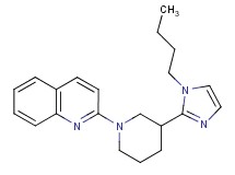 2-[3-(1-butyl-1H-imidazol-2-yl)piperidin-1-yl]quinoline