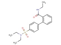 4'-[(diethylamino)sulfonyl]-N-ethylbiphenyl-2-carboxamide