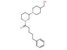 [1'-(5-phenylpentanoyl)-1,3'-bipiperidin-4-yl]methanol
