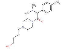 4-{4-[(dimethylamino)(4-methylphenyl)acetyl]-1-piperazinyl}-1-butanol