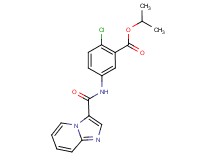 isopropyl 2-chloro-5-[(imidazo[1,2-a]pyridin-3-ylcarbonyl)amino]benzoate