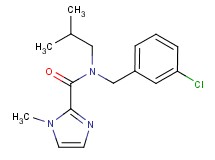 N-(3-chlorobenzyl)-N-isobutyl-1-methyl-1H-imidazole-2-carboxamide