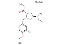 methyl (2S,4R)-1-(3-chloro-4-ethoxybenzyl)-4-(dimethylamino)pyrrolidine-2-carboxylate