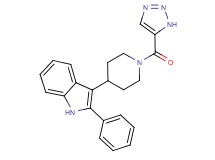 2-phenyl-3-[1-(1H-1,2,3-triazol-5-ylcarbonyl)-4-piperidinyl]-1H-indole