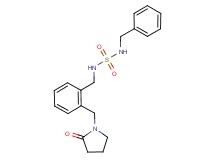 N-benzyl-N'-{2-[(2-oxopyrrolidin-1-yl)methyl]benzyl}sulfamide