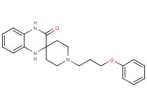 1-(3-phenoxypropyl)-1',4'-dihydro-3'H-spiro[piperidine-4,2'-quinoxalin]-3'-one