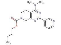 butyl 4-(dimethylamino)-2-pyridin-3-yl-5,8-dihydropyrido[3,4-d]pyrimidine-7(6H)-carboxylate