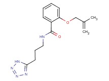 2-[(2-methylprop-2-en-1-yl)oxy]-N-[3-(1H-tetrazol-5-yl)propyl]benzamide