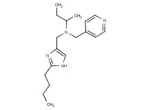 N-[(2-butyl-1H-imidazol-4-yl)methyl]-N-(pyridin-4-ylmethyl)butan-2-amine