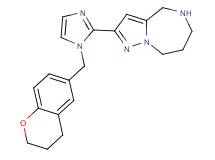 2-[1-(3,4-dihydro-2H-chromen-6-ylmethyl)-1H-imidazol-2-yl]-5,6,7,8-tetrahydro-4H-pyrazolo[1,5-a][1,4]diazepine dihydrochloride