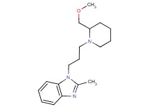 1-{3-[2-(methoxymethyl)-1-piperidinyl]propyl}-2-methyl-1H-benzimidazole bis(trifluoroacetate)
