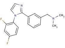 1-{3-[1-(2,4-difluorophenyl)-1H-imidazol-2-yl]phenyl}-N,N-dimethylmethanamine