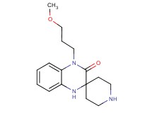 4'-(3-methoxypropyl)-1',4'-dihydro-3'H-spiro[piperidine-4,2'-quinoxalin]-3'-one hydrochloride