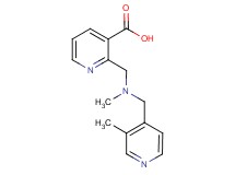 2-({methyl[(3-methylpyridin-4-yl)methyl]amino}methyl)nicotinic acid